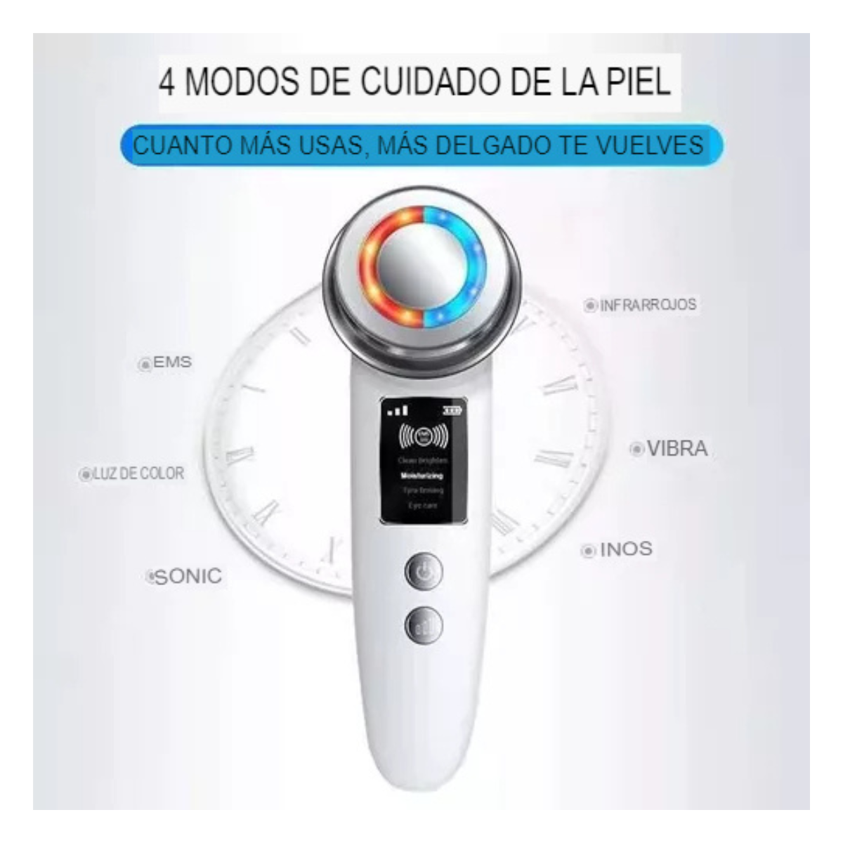 Masajeador Elevador Facial Rejuvenecedor + Serum Facial de Regalo