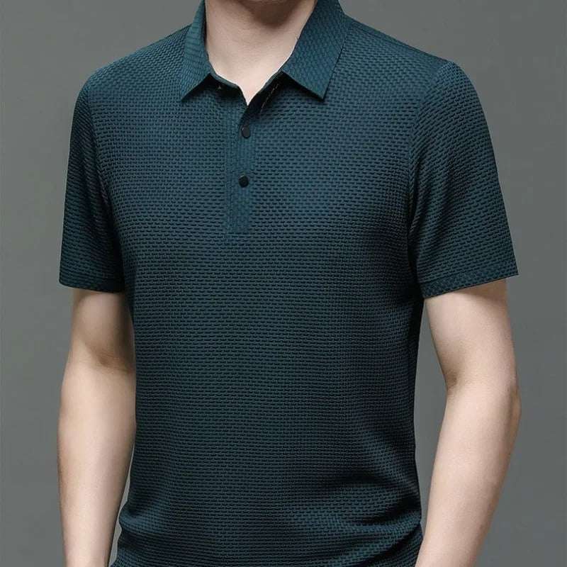 Polera Premium Luvino™ - Algodón PIMA Que No Se Arruga + Reloj Nord de Cuarzo