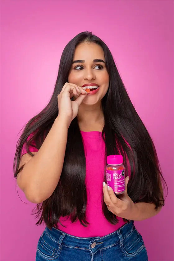 [Pack 3 Unidades] - Rosa Hair