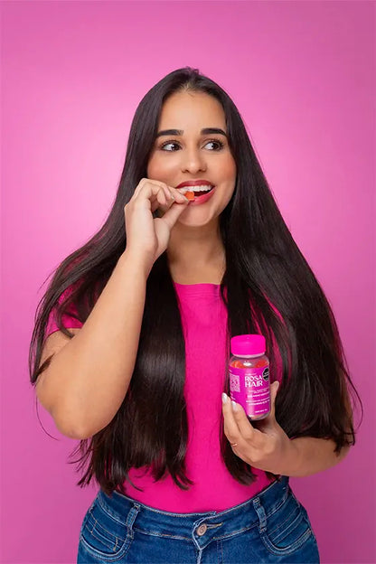 [Pack 3 Unidades] - Rosa Hair