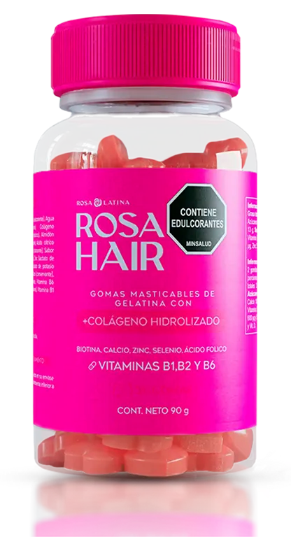 [Pack 3 Unidades] - Rosa Hair